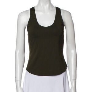 Worth Green Fitted Tank Top